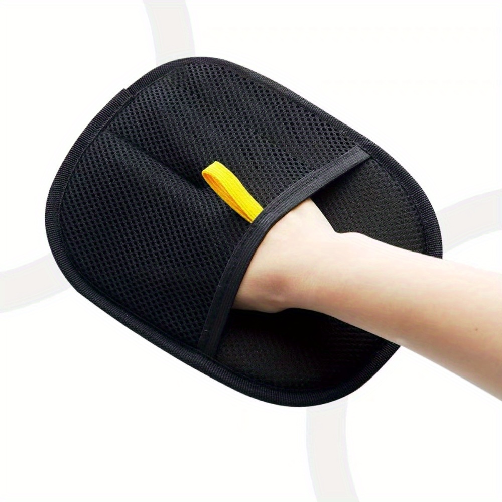 Pet Grooming Glove - ถุงมือกำจัดขนสัตว์เลี้ยงแบบสองด้าน ขนาด 16x24 ซม. 1 ชิ้น