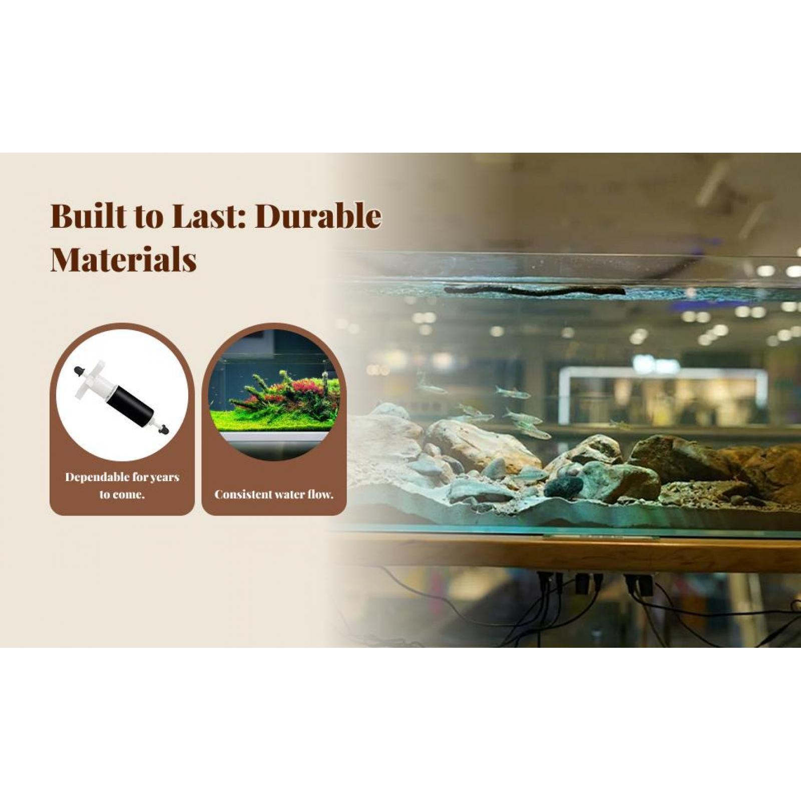 ใบพัดปั๊มน้ำสำหรับเปลี่ยนในตู้ - Fish Tank Filter Pump บทวิจารณ์และราคา