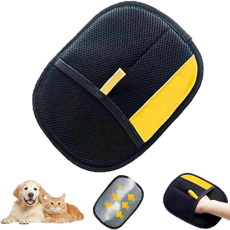ถุงมือกําจัดขนสัตว์เลี้ยงไฟฟ้า - Pet Grooming Glove บทวิจารณ์และราคา