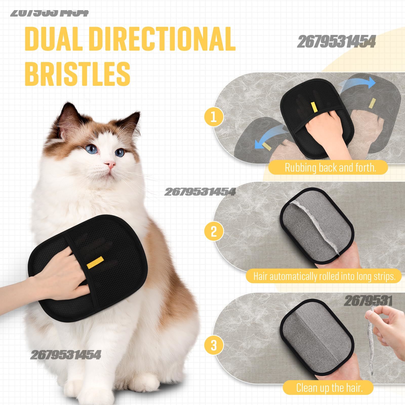 ถุงมือกำจัดขนสัตว์เลี้ยงแบบ 2- - Pet Supplies Vending Machine บทวิจารณ์และราคา