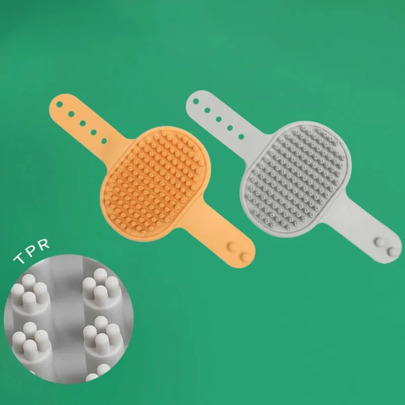 ถุงมือกรูมมิ่งสำหรับสัตว์เลี้ย - Pet Grooming Glove บทวิจารณ์และราคา