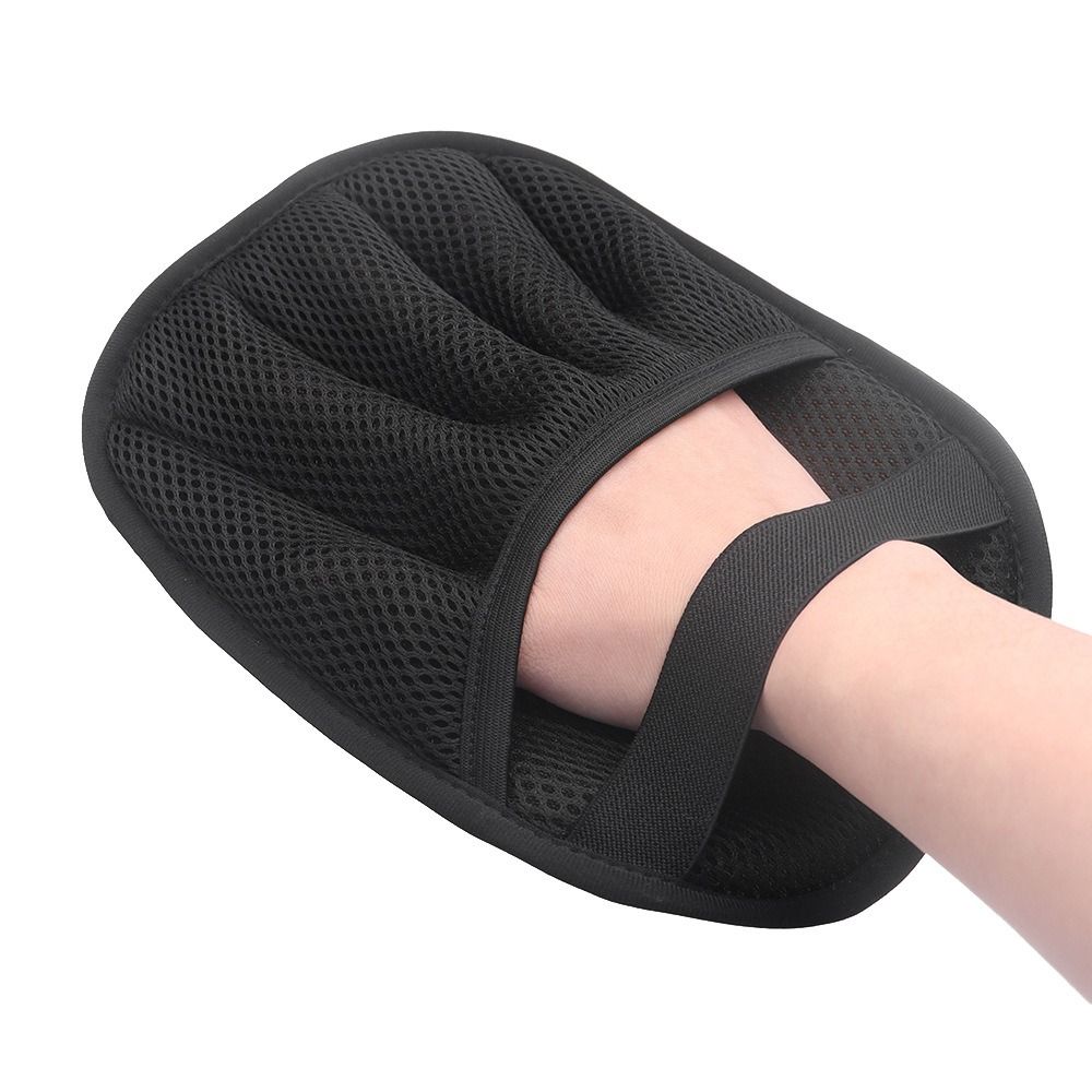 ถุงมือกำจัดขนสัตว์เลี้ยงแบบสอง - Pet Grooming Glove บทวิจารณ์และราคา