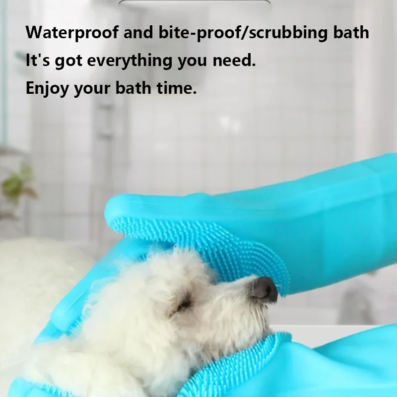ถุงมือทำความสะอาดสำหรับสัตว์เล - Pet Grooming Glove บทวิจารณ์และราคา