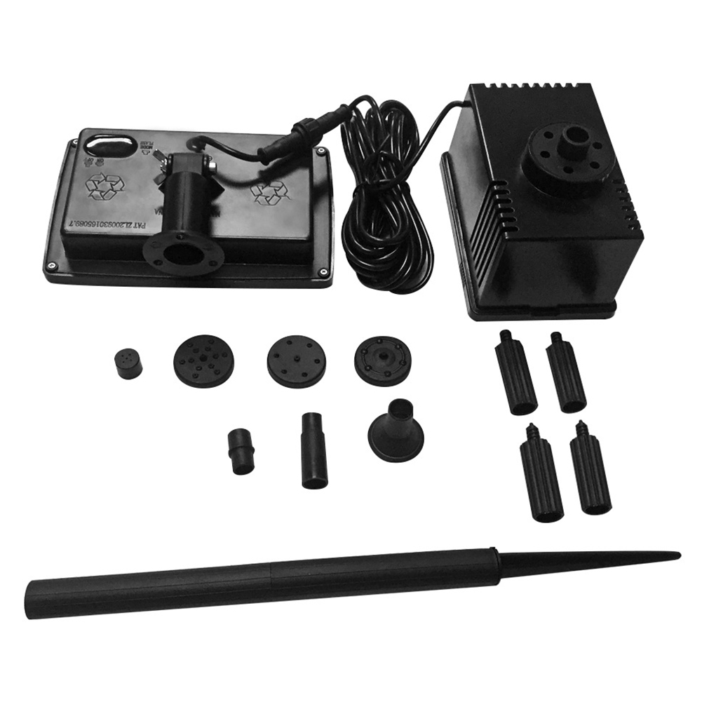 ปั๊มน้ำพลังงานแสงอาทิตย์ 1.5 ว - Fish Tank Filter Pump บทวิจารณ์และราคา