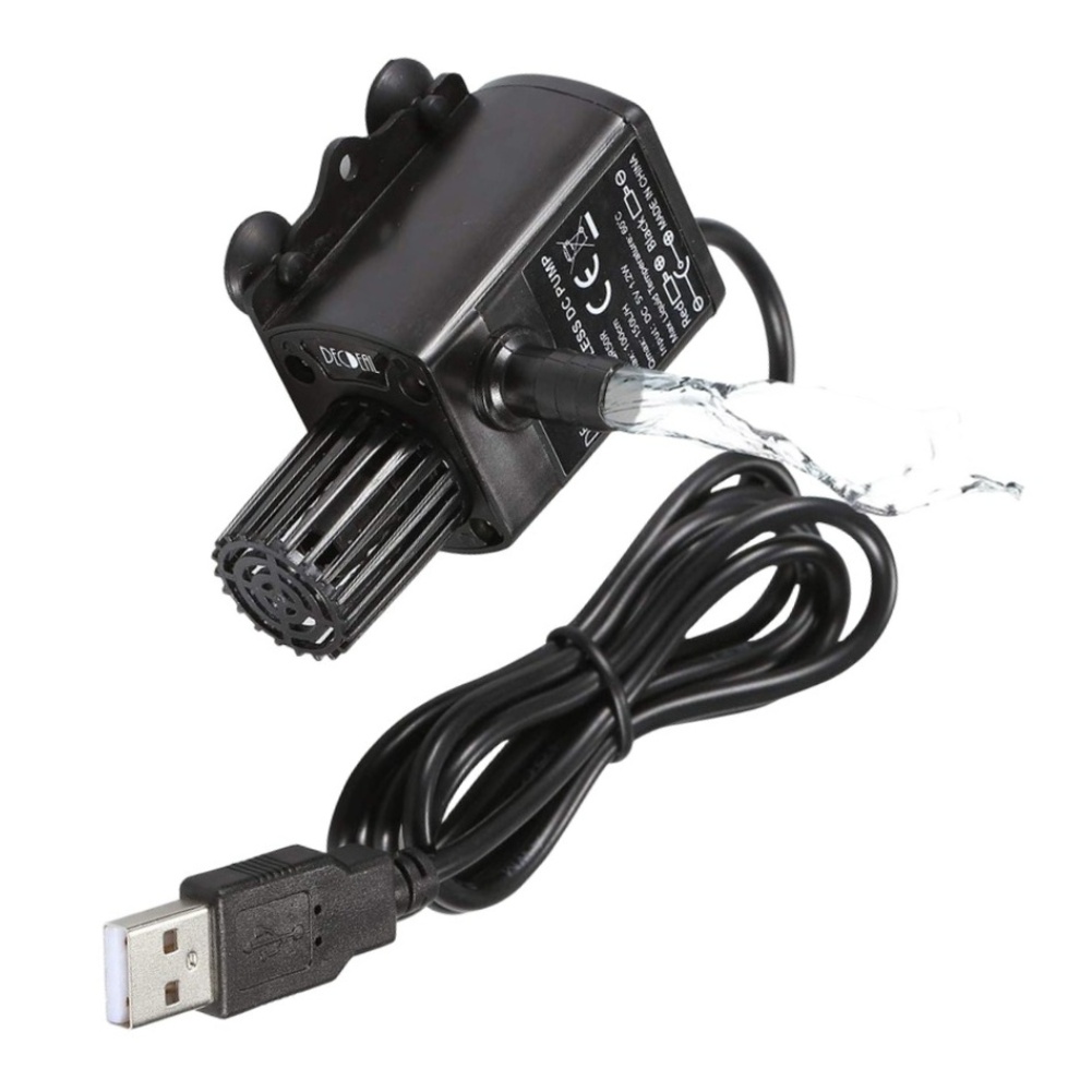 ปั๊มน้ำแบบจุ่มไร้แปรงถ่าน 5V U - Fish Tank Filter Pump บทวิจารณ์และราคา