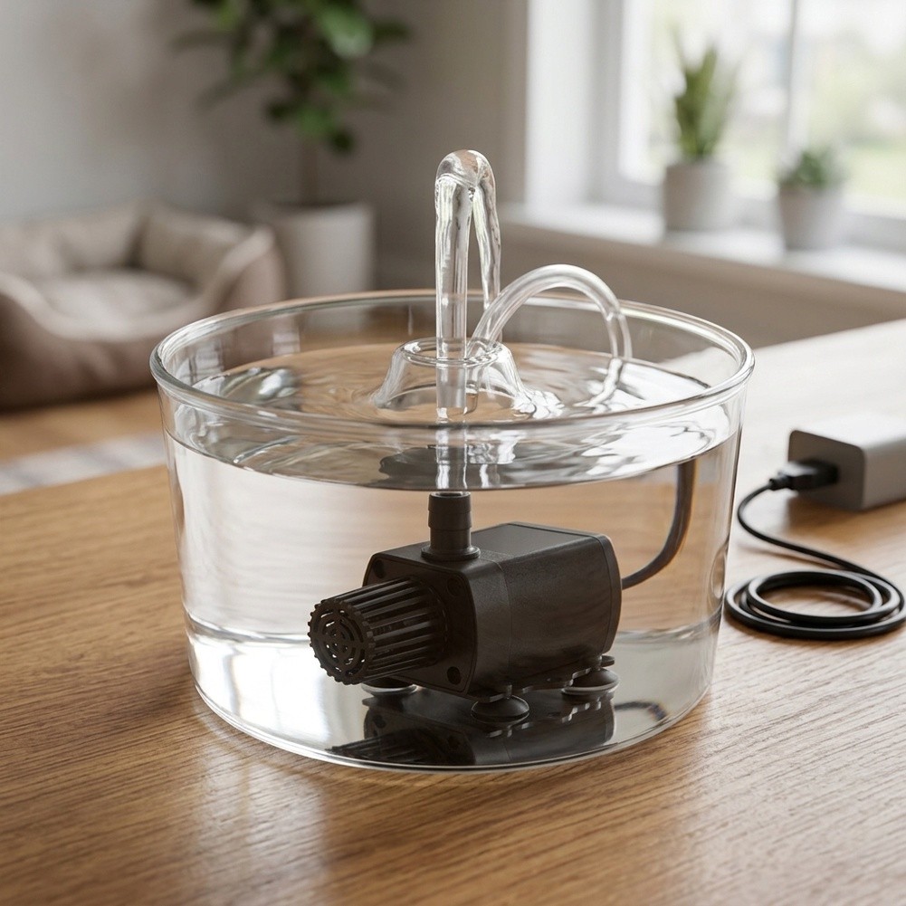 ปั๊มน้ำแบบจุ่มไร้แปรงถ่าน 5V U - Fish Tank Filter Pump บทวิจารณ์และราคา